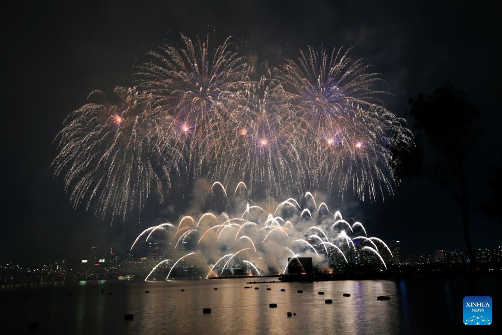 Annual fireworks festival held in Seoul Global Times