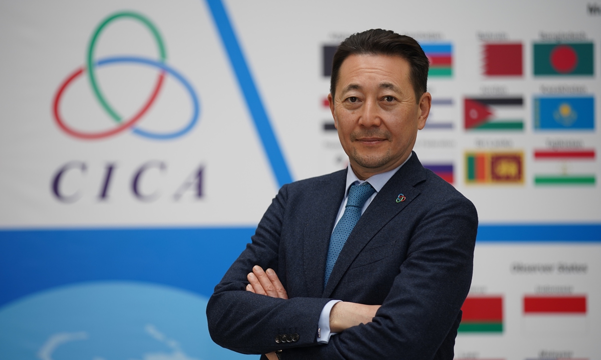 Kairat Sarybay, secretary general of CICA Photo: Courtesy of CICA