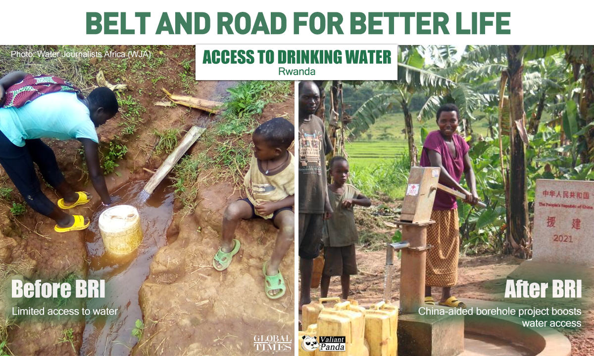 Belt and Road for better life. Graphic: GT