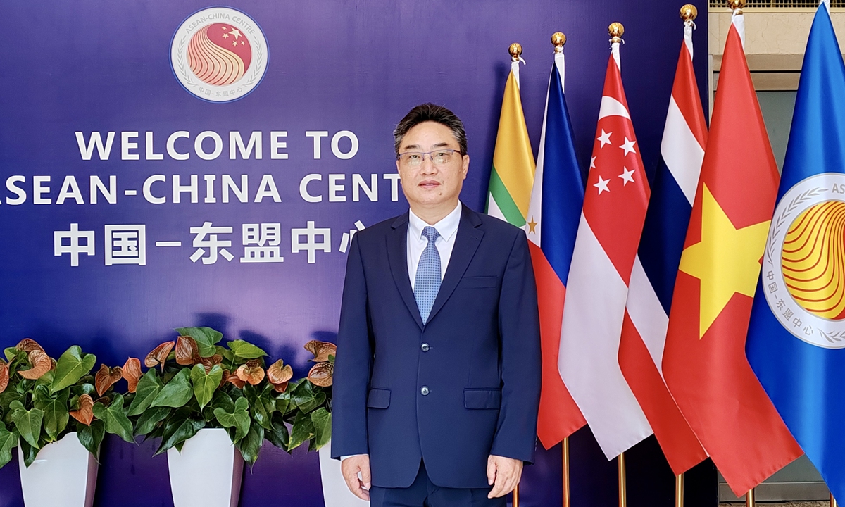 Shi Zhongjun, the Secretary-General of the ASEAN-China Center Photo: Courtesy of Shi