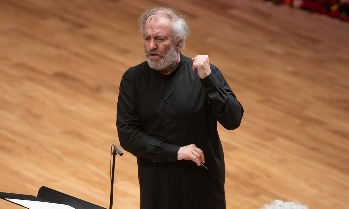 Russian conductor Valery Gergiev Photo: Courtesy of Beijing Performing Arts Centre