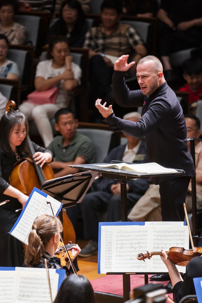 The Philadelphia Orchestra performs in China in 2019. Photo: Courtesy of China National Symphony Orchestra