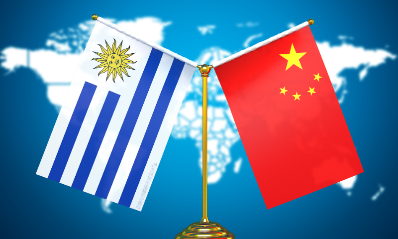 China Uruguay Photo: VCG