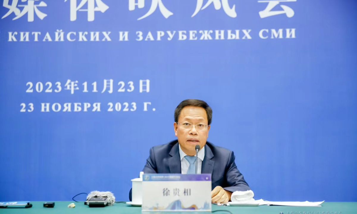 Xu Guixiang, spokesperson for the Xinjiang regional government Photo: Courtesy of the Xinjiang regional government