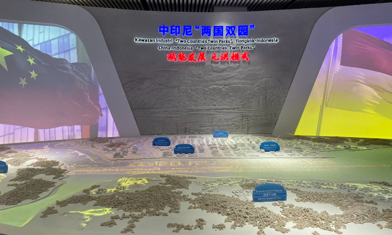 The Yuanhong Investment Zone of China-Indonesia Two Countries, Twin Parks project Photo: Liu Yang/GT