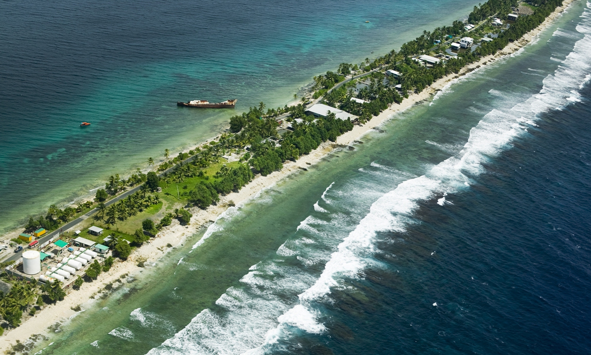 A view of Tuvalu. Photo: VCG