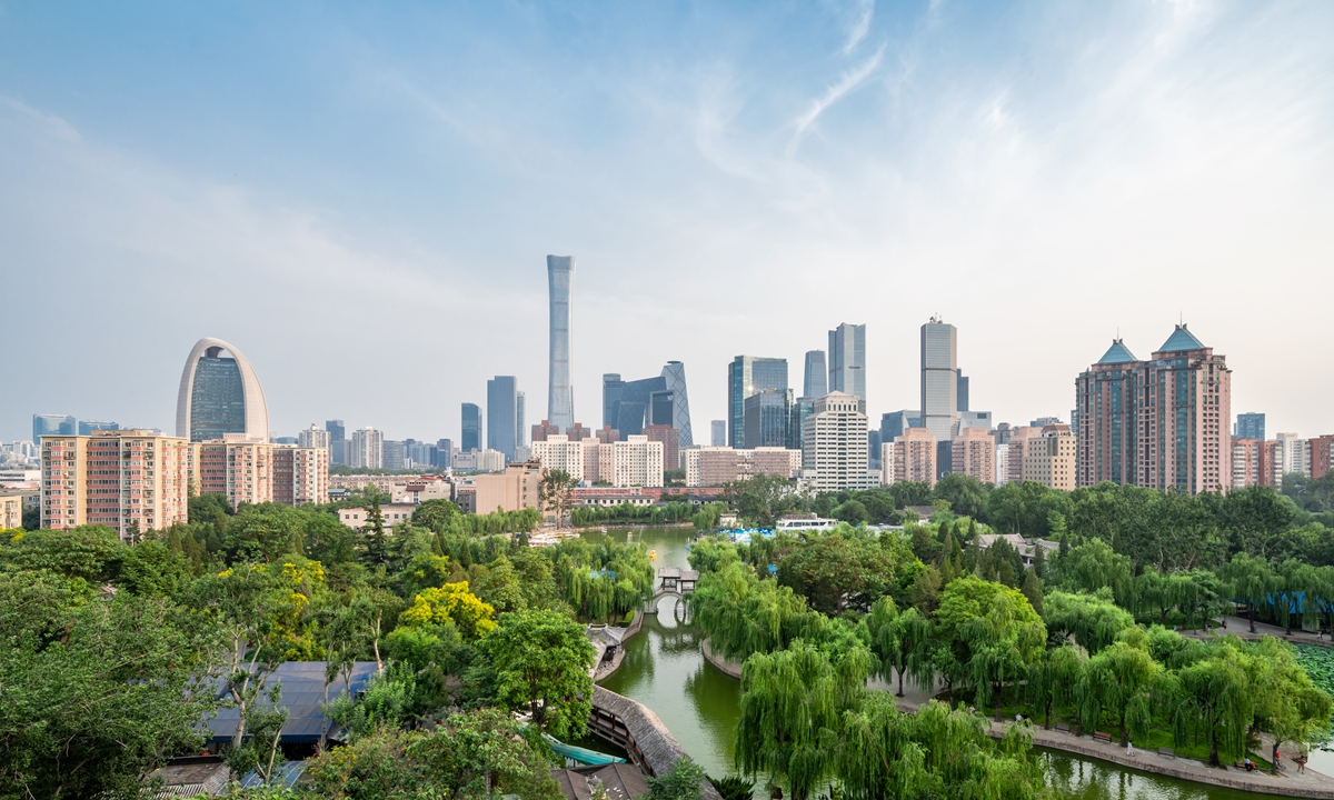 A view of Beijing, capital of China Photo: VCG