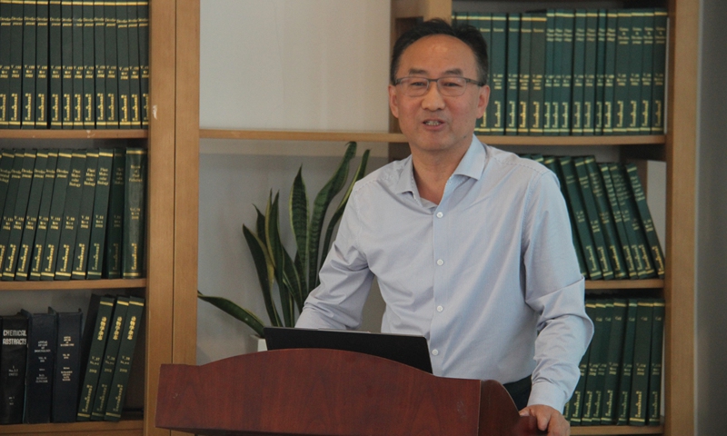 Zhang Yongqing from the Institute of Genetics and Developmental Biology of the Chinese Academy of Sciences (CAS) Photo: Courtesy of Beijing Sinogenetic Biotechnology Co.