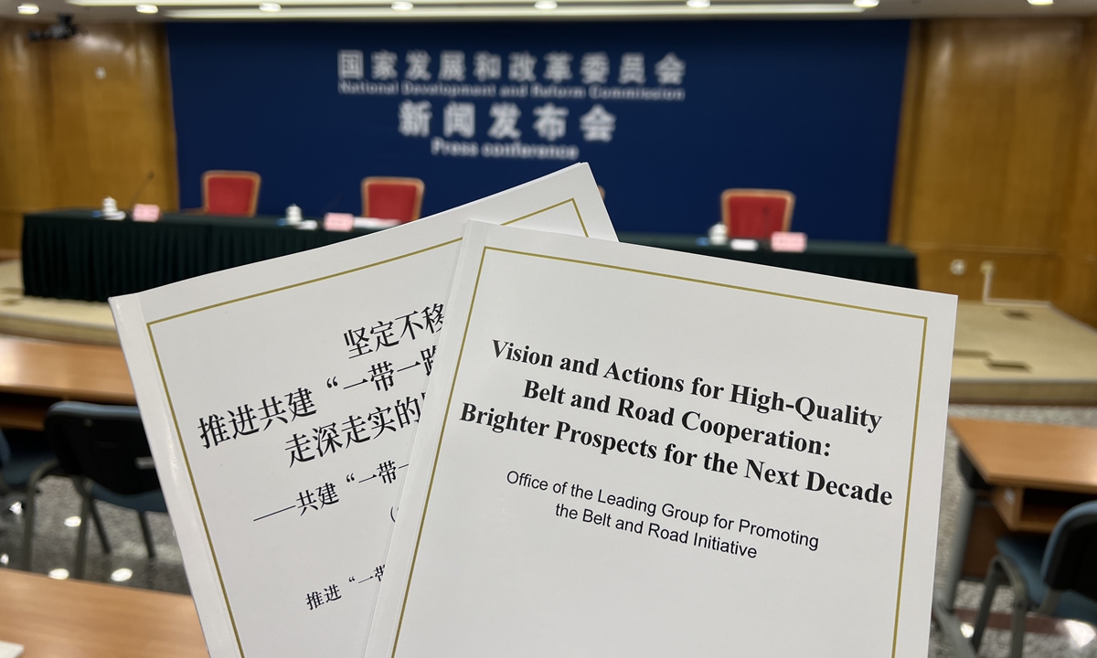 Vision and Actions for High-Quality Belt and Road Cooperation: Brighter Prospects for the Next Decade Photo: Tao Mingyang/GT