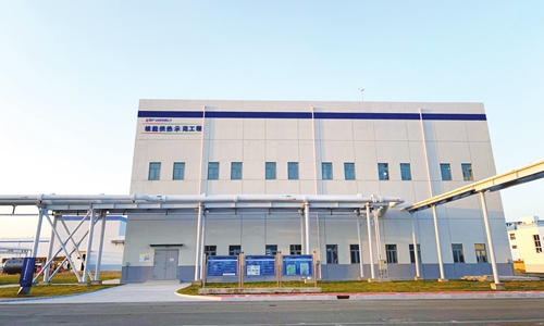 Nuclear power heating station in Haiyang, East China's Shandong Province Photo: Courtesy of SPIC