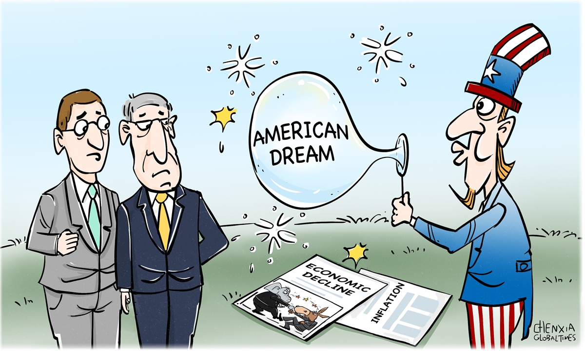 False hope. Illustration: Chen Xia/GT