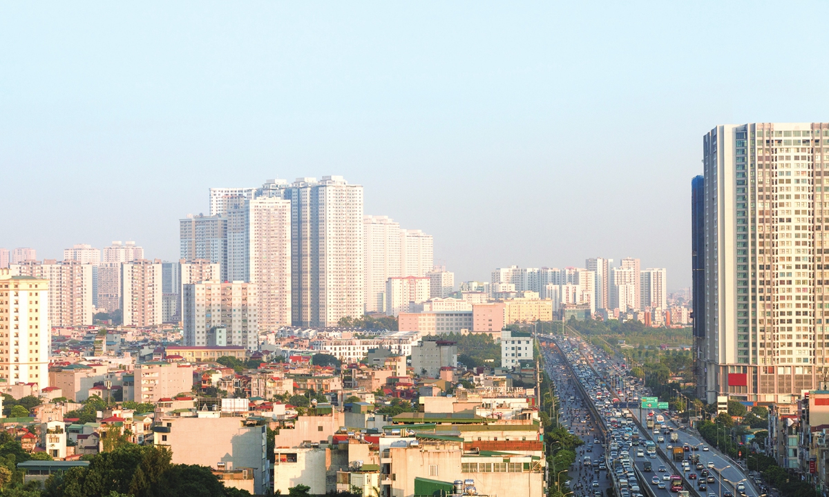 A view of Hanoi, capital city of Vietnam Photo: VCG