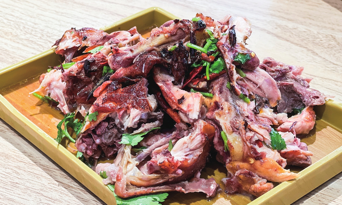 Jijia, or chicken rib, a local dish of Shenyang Photo: Leng Shumei/GT