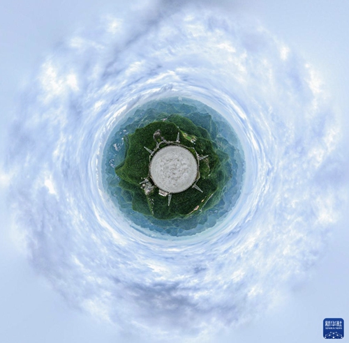 Photo: Screenshot from Xinhua News Agency