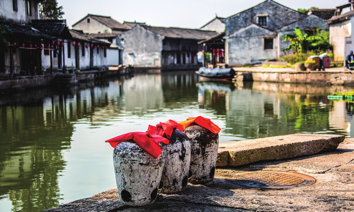 Shaoxing Rice Wine Town in East China's Zhejiang Province Photo: VCG