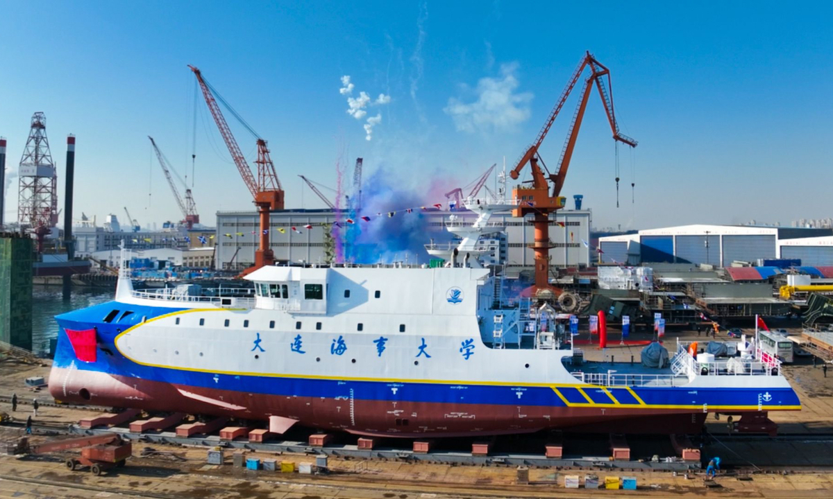 Photo: Website of Dalian Maritime University News Center