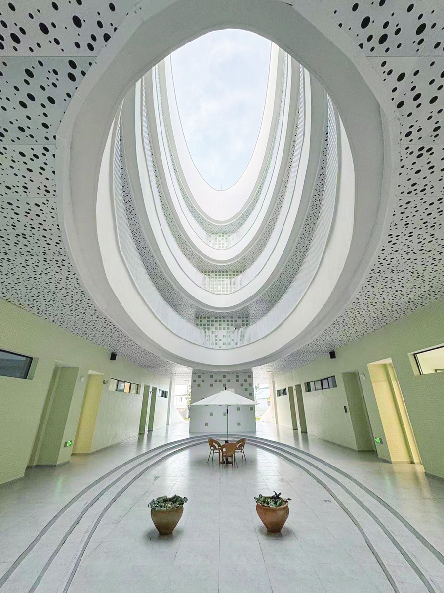 A view of the modern teaching building of the Simao No.1 Primary School in Puer city, Southwest China's Yunnan Province Photo: Courtesy of Simao No.1 Primary School