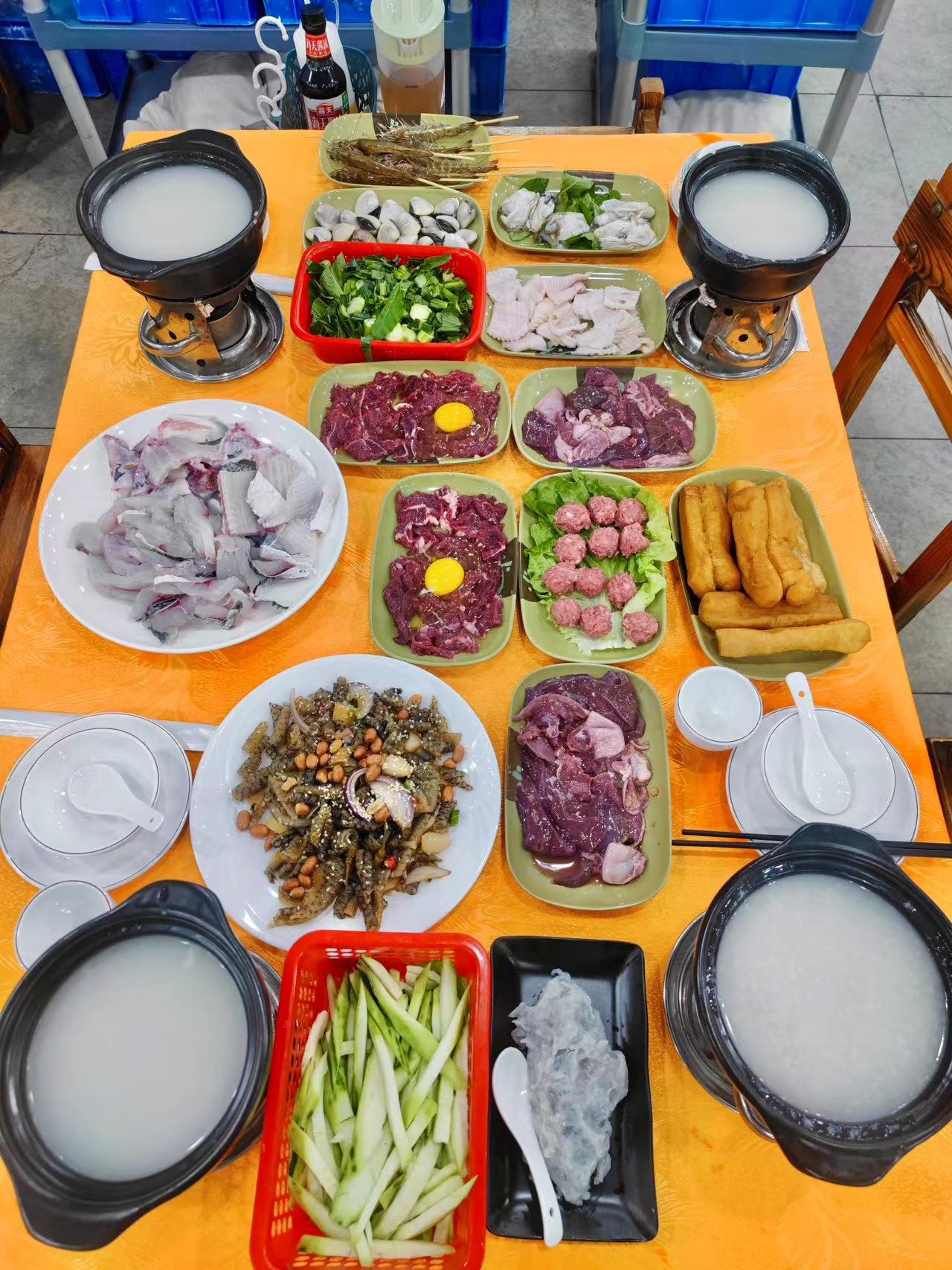 The Shunde congee hot pot Photo: Zhang Han/GT