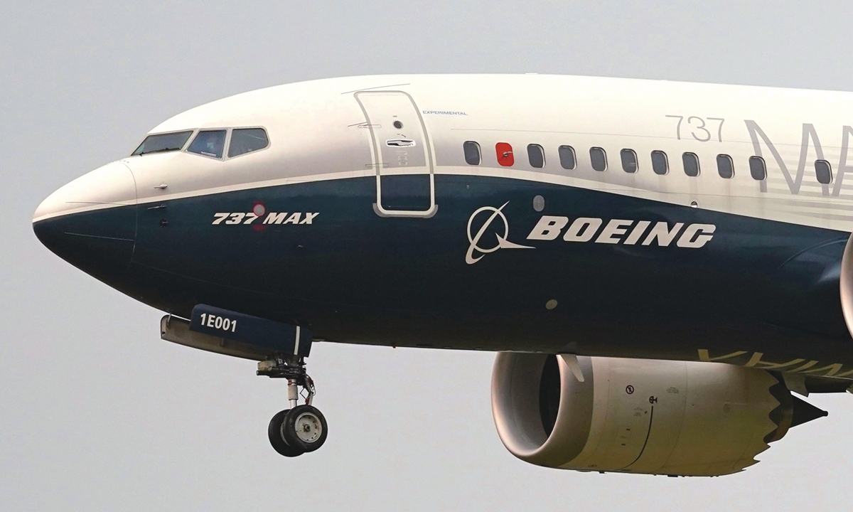 A Boeing 737 Max jet File Photo: IC