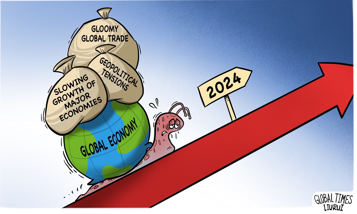 Tough journey.Illustration: Liu Rui/GT