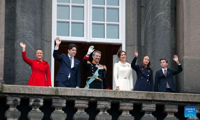Denmark's Crown Prince Frederik formally proclaimed king - Global Times