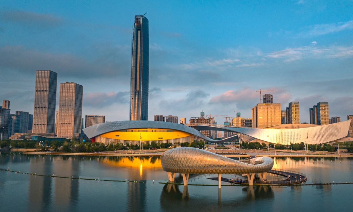 The Suzhou Bay Grand Theater, where the Chinese edition of <em>Les Misérables</em> will be performed from January 26 to 28, 2024 Photo: VCG