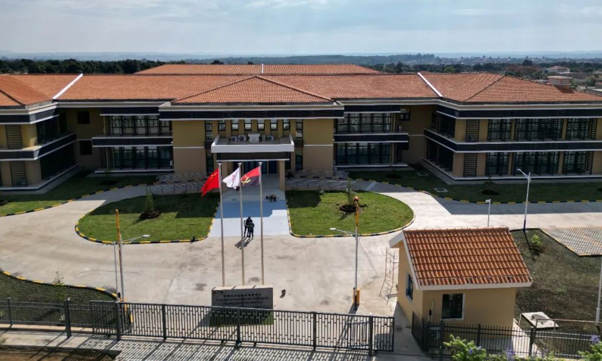 China-donated Integrated Center for Technological Training (CINFOTEC) Huambo Photo: Courtesy of Aviation Industry Corporation of China (AVIC)