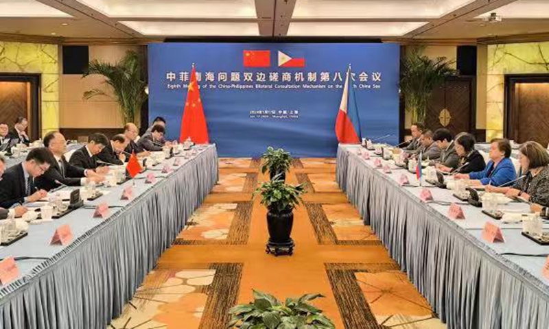 Photo: Eighth meeting of the China-Philippines Bilateral Consultation Mechanism on the South China Sea Photo: Website of Chinese Foreign Ministry 