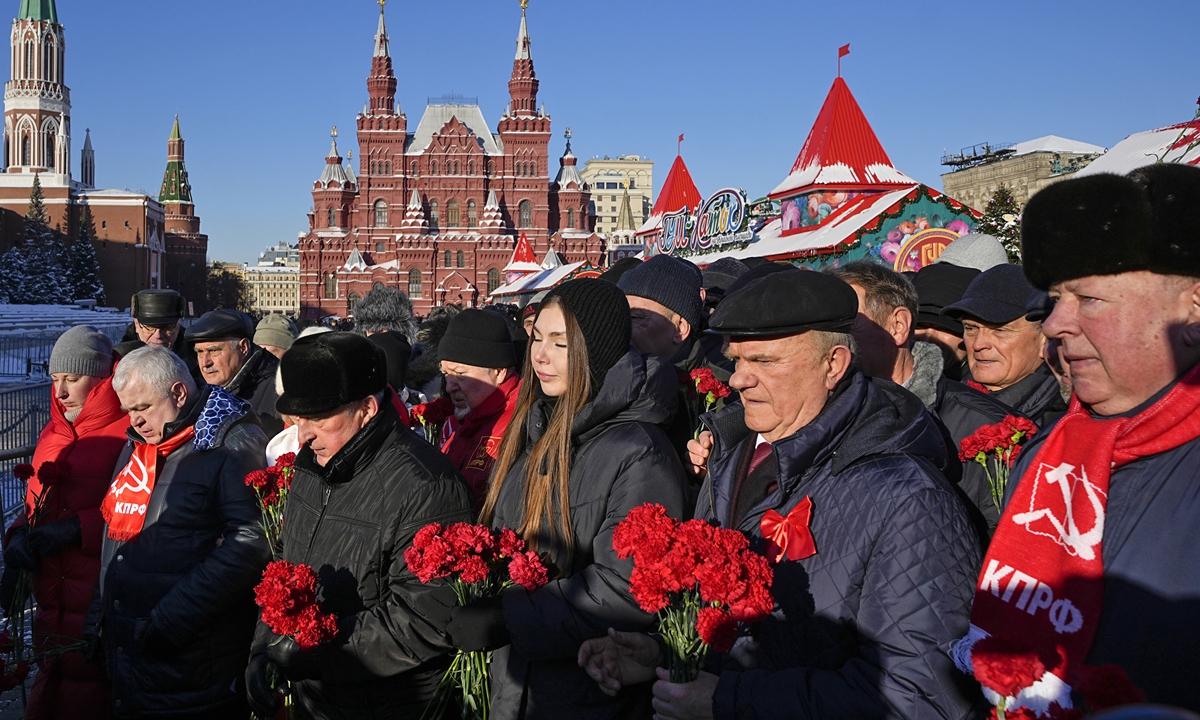 Paying homage to Lenin - Global Times