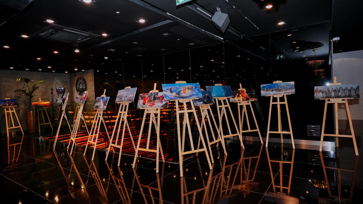 A photo exhibition at the promotional event Photo: Courtesy of the Network of International Culturalink Entities