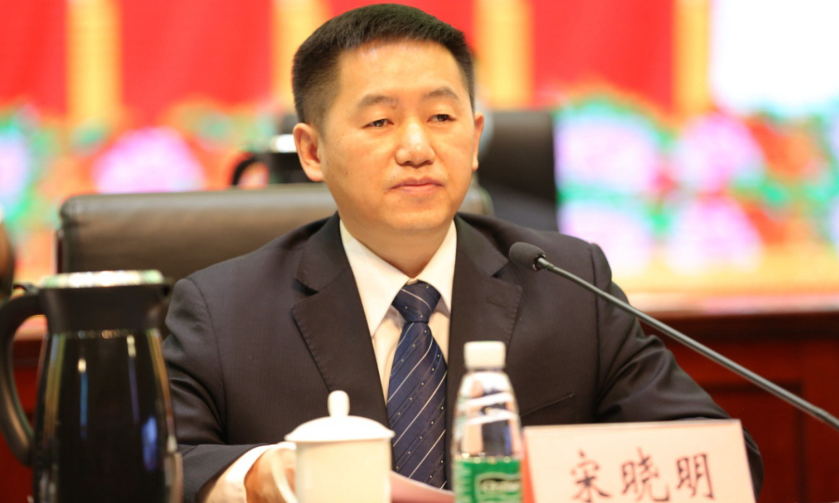 Song Xiaoming, a member of the 14th National Committee of the Chinese People's Political Consultative Conference and head of the 2nd Academy of CASIC Photo: Courtesy of the 2nd Institute of #CASIC