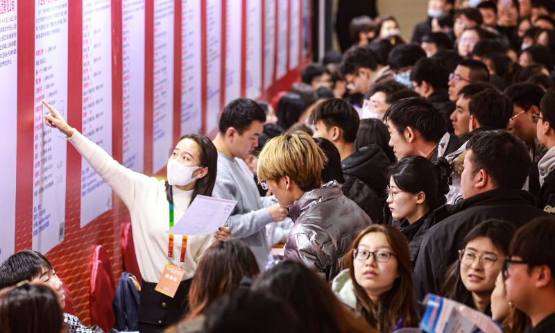 A recruiter explains job responsibilities to applicants at a recruitment fair in Shenyang,<strong>oem en854 1te factory</strong> Northeast China's Liaoning Province, on February 28, 2024. The fair has gathered more than 2,000 enterprises, offering nearly 40,000 jobs. In order to boost employment, job fairs are being held nationwide. Photo: VCG