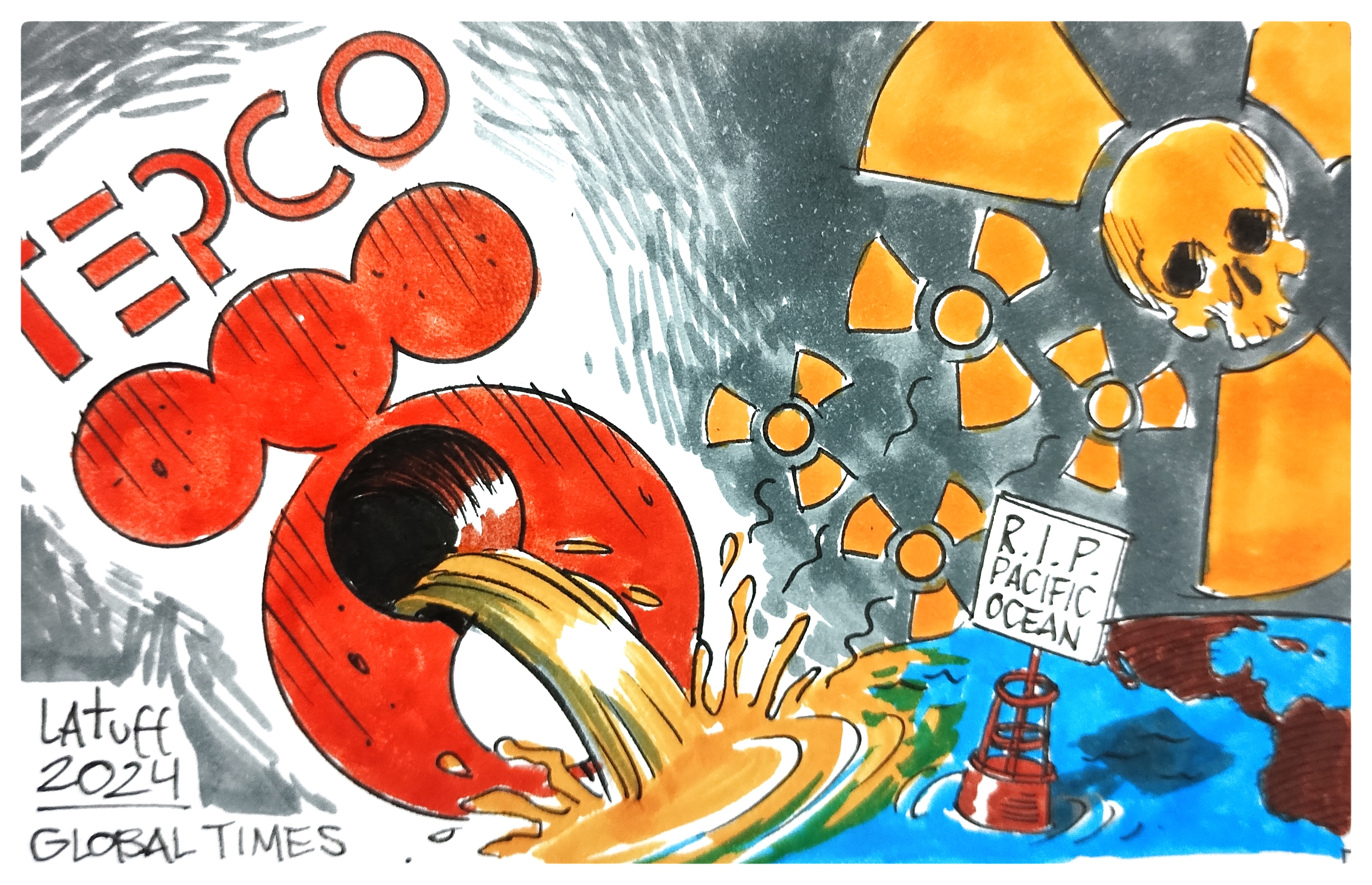 Cartoon: Carlos Latuff