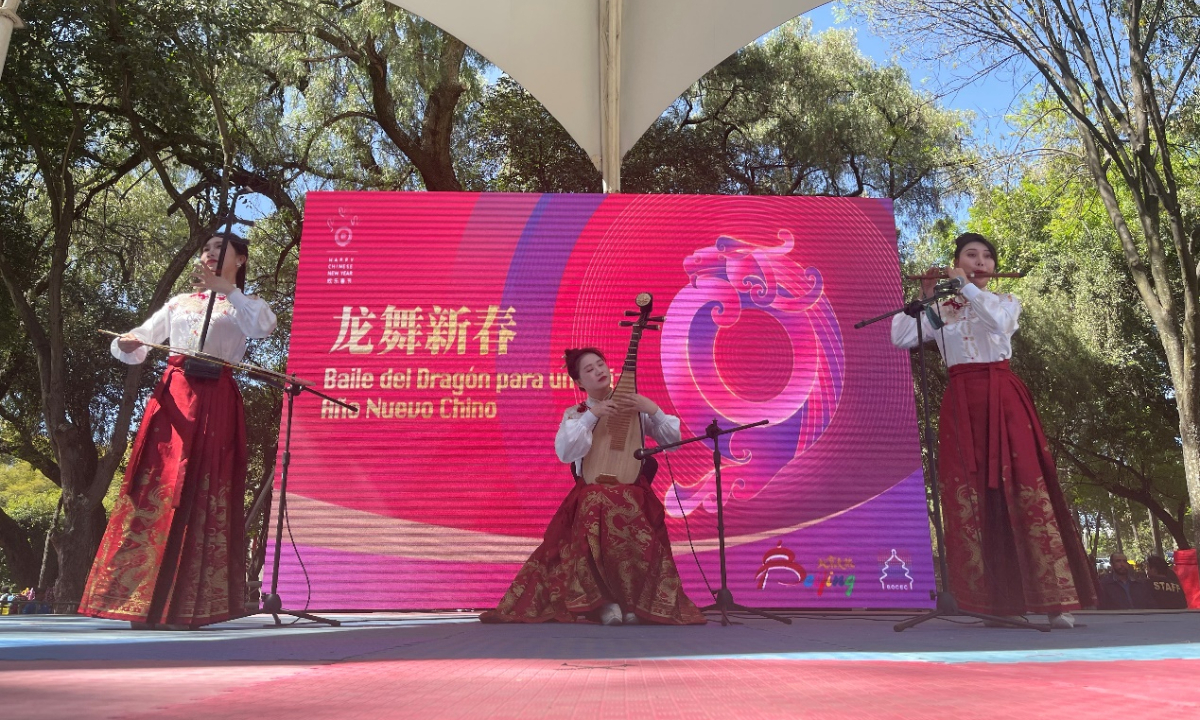 Traditional Chinese music ensemble 