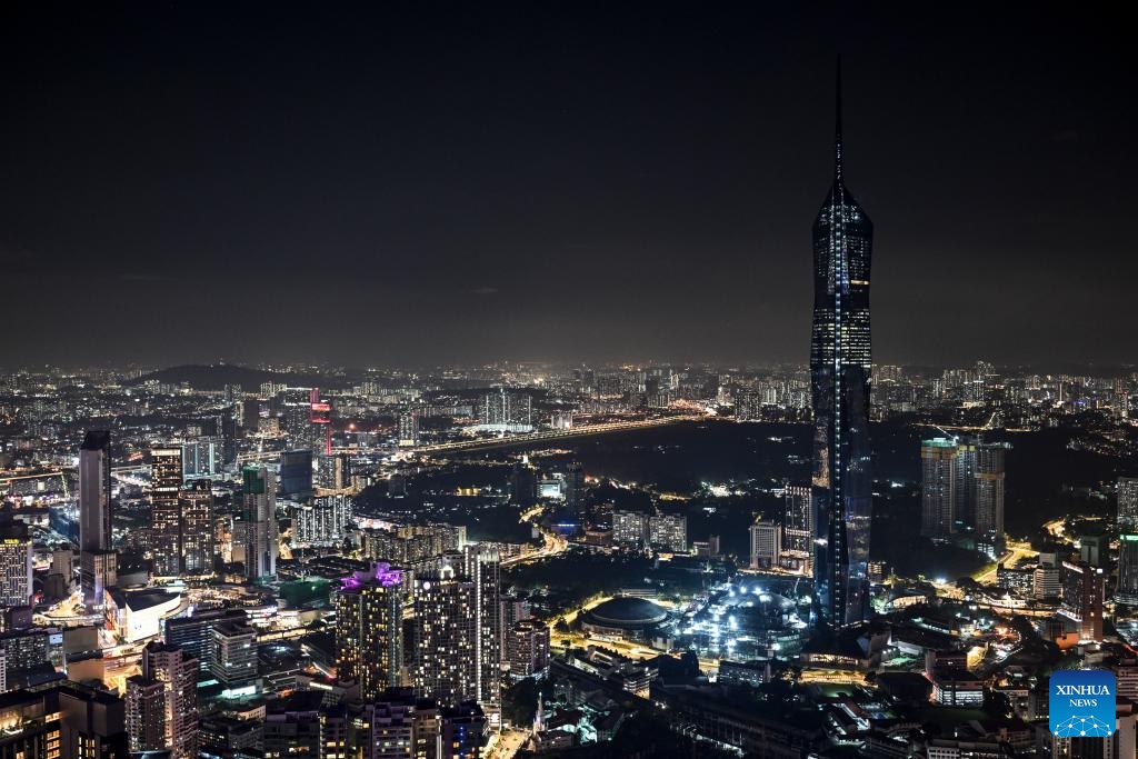 This photo taken on Jan. 29, 2024 shows a night view of Kuala Lumpur, Malaysia.(Photo: Xinhua)