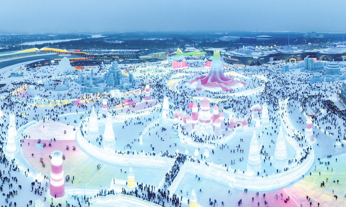 Harbin Ice and Snow World Photo: VCG