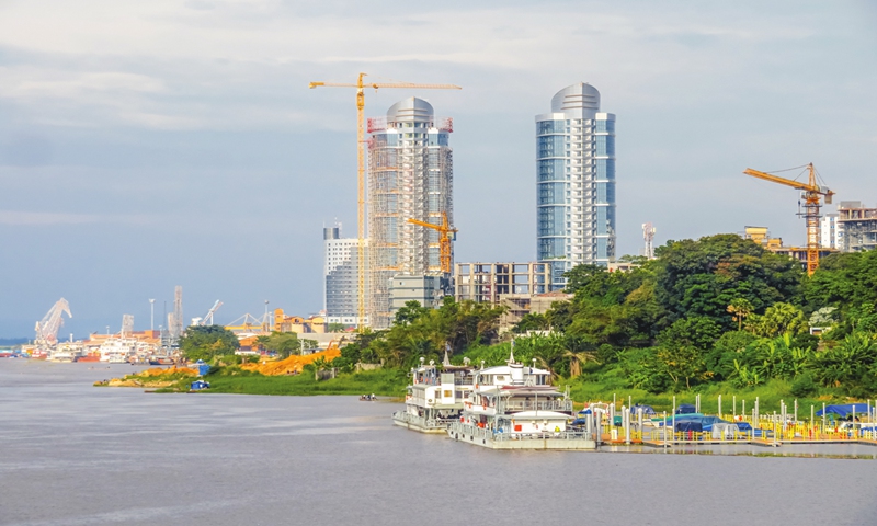 A city view of Kinshasa, capital of the DRC Photo: VCG 