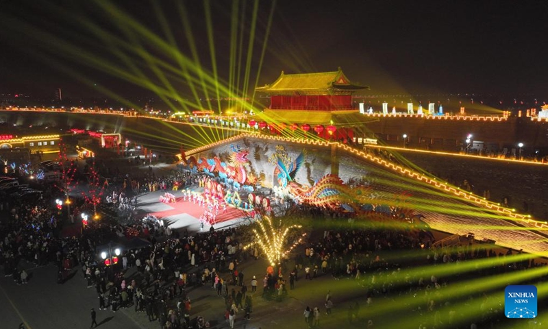 Lantern show held to greet upcoming Spring Festival at Zhengding ...