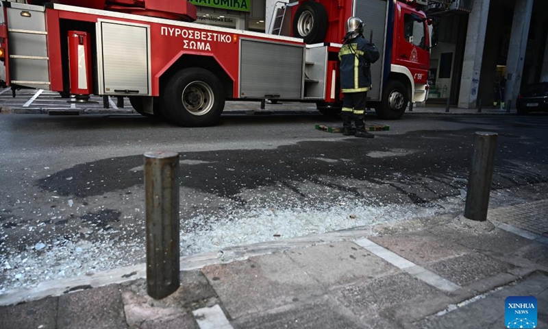 Explosion in central Athens causes damage, no injuries - Global Times