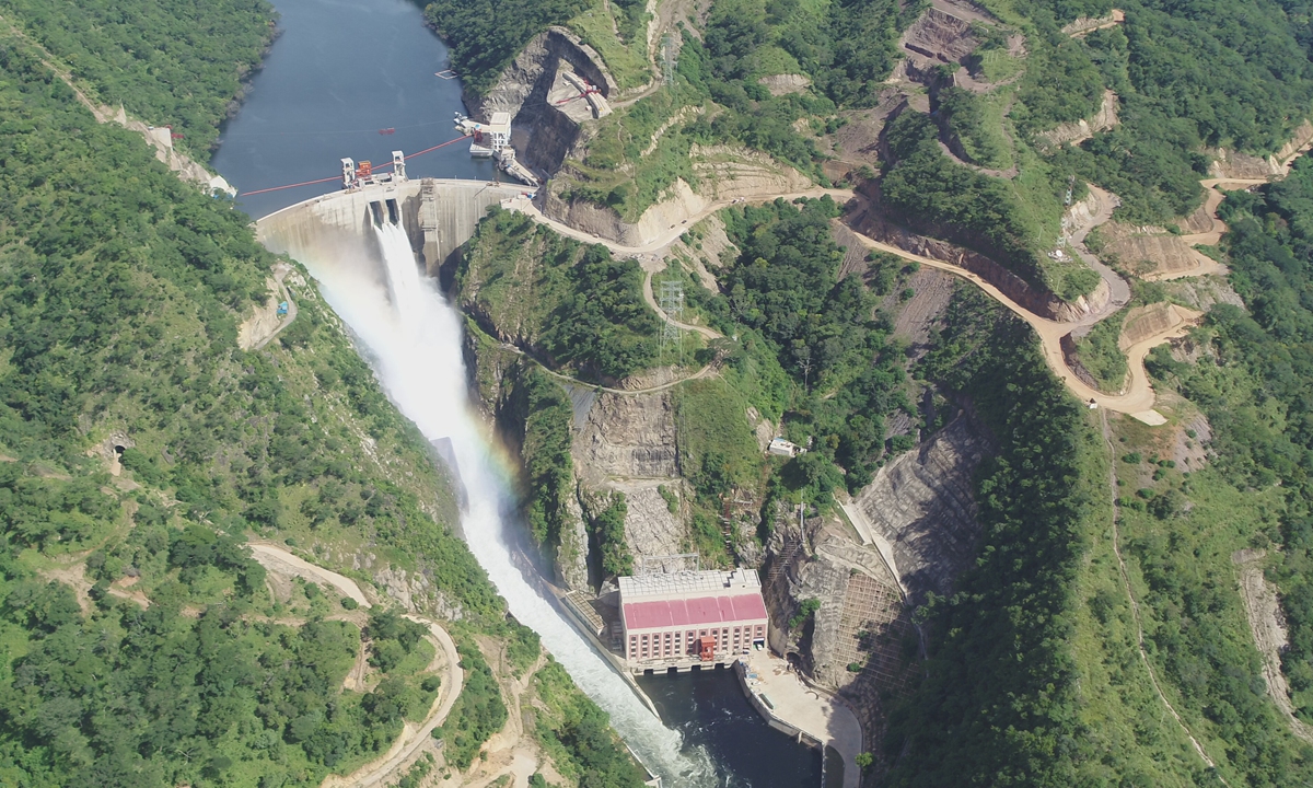 Busanga hydroelectric power plant in Lualaba Province, the Democratic Republic of the Congo. Photo: Courtesy of China Railway Resources Group Co