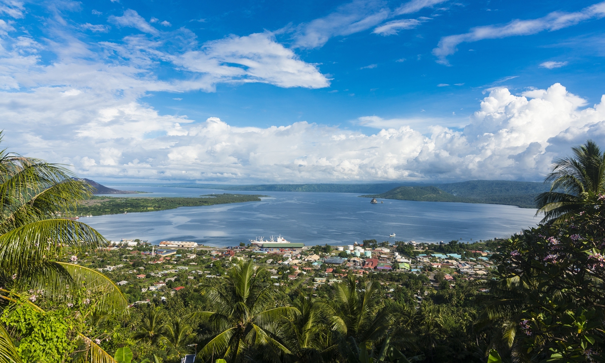 An aerial view of Papua New Guinea Photo: VCG