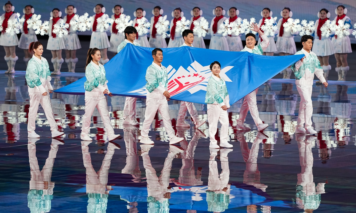 Winter Games officially opens