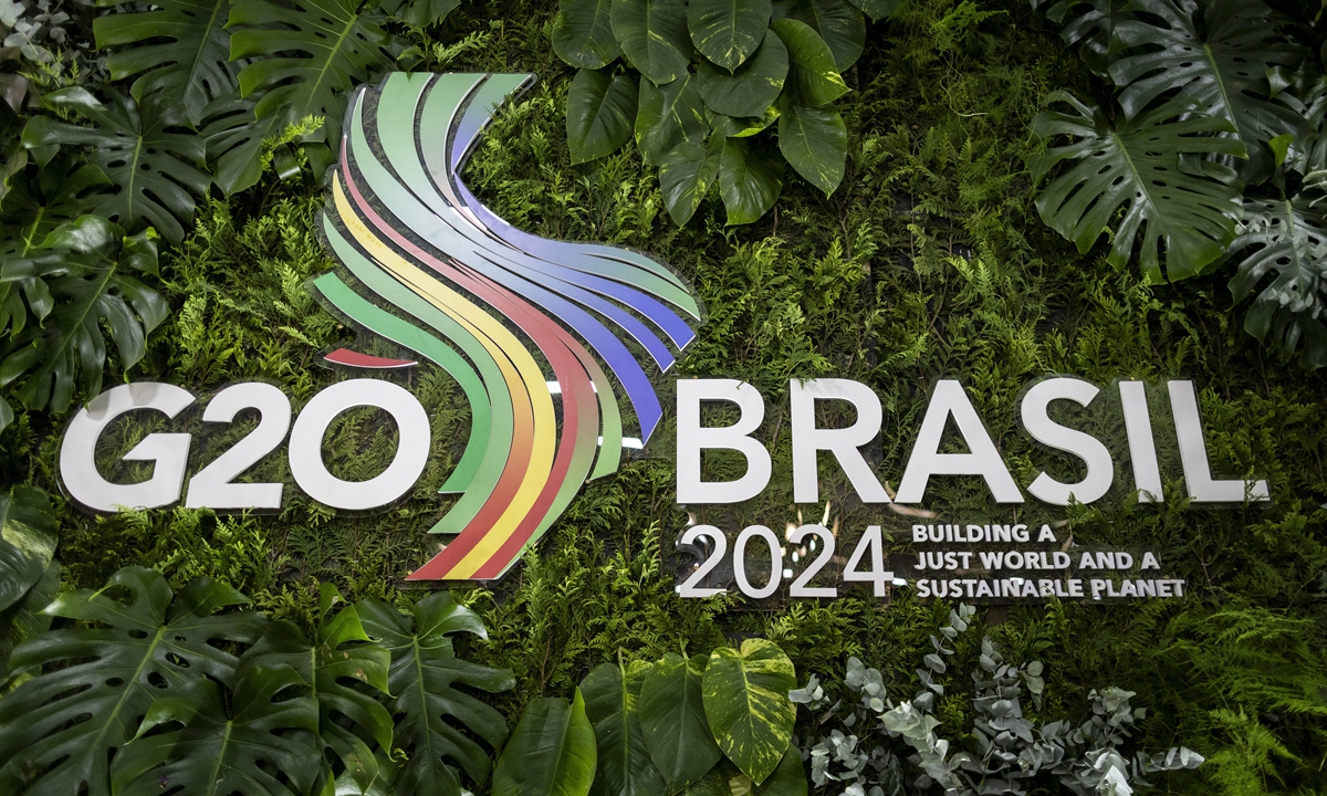 Réunion des ministres des Affaires étrangères du G20 à Rio de Janeiro, le 22 février 2024. Crédit photo : VCG