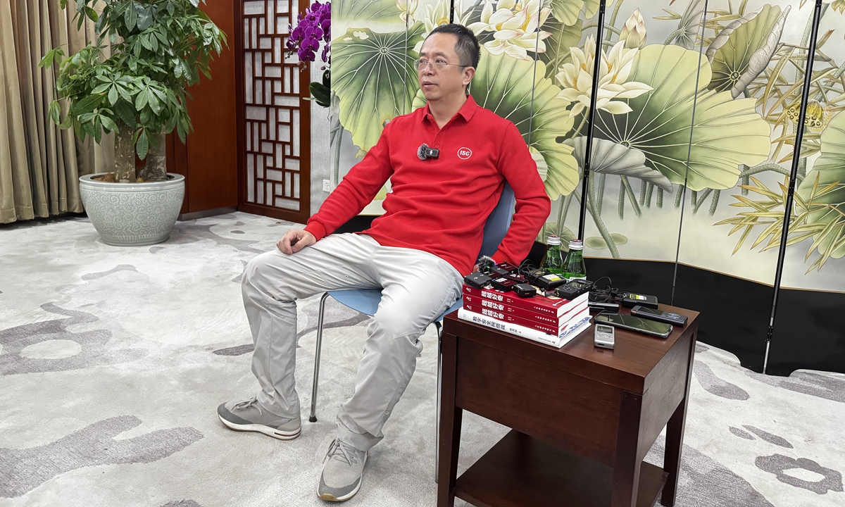 Zhou Hongyi,<strong>today 777 game -</strong> fundador e presidente da 360 Security Technology e conselheiro político nacional, fala com repórteres em 23 de fevereiro de 2024. Foto: Liu Caiyu/GT 