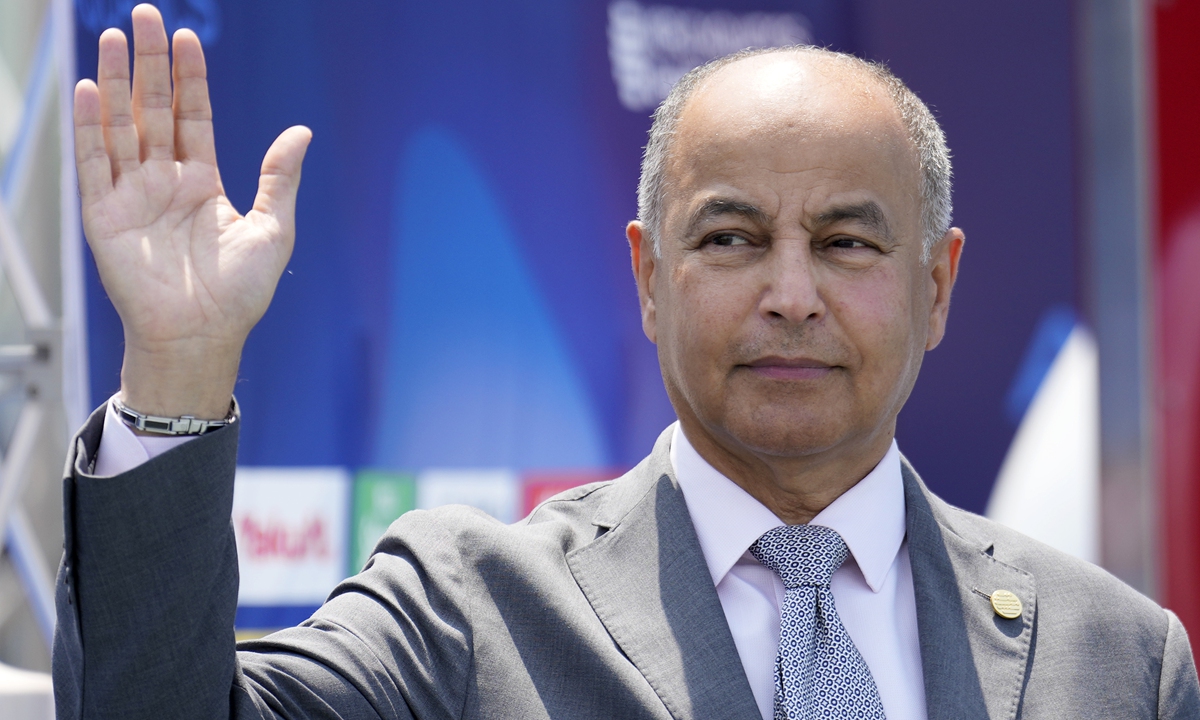 World Aquatics President Husain Al-Musallam Photo: VCG