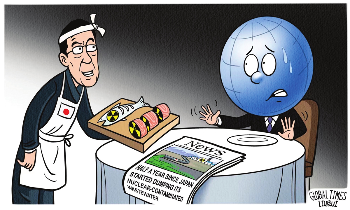 Contaminated. Illustration: Liu Rui/GT