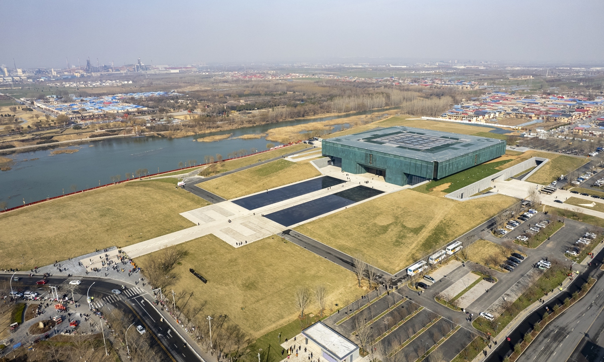 The new building of the Yinxu Museum in Anyang, Henan Province Photo: VCG
