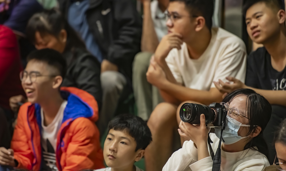 Visitors at grassroots basketball match Photo: IC 