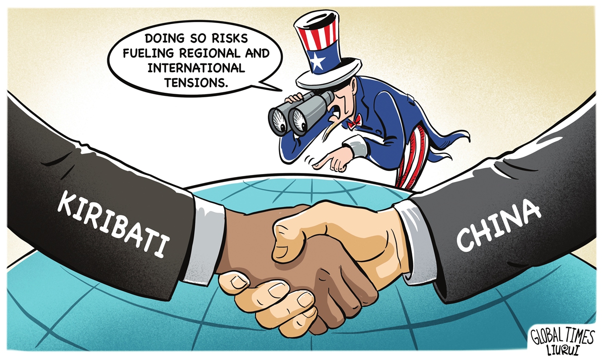 Inciting tensions. Illustration: Liu Rui/GT