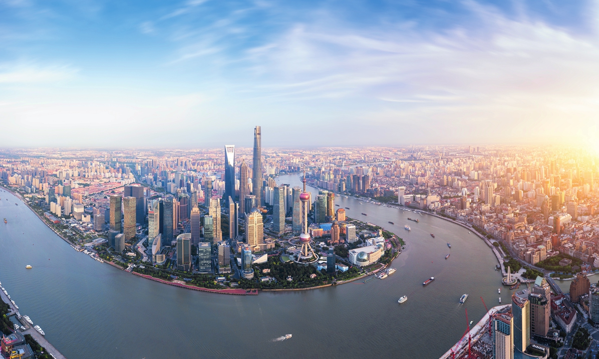 Uma visão de Xangai Foto: VCG